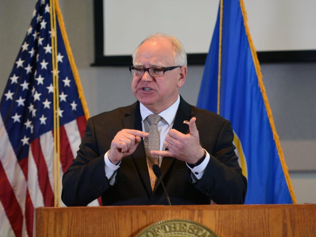 Enthusiasm Is High For Governor Walz Bonding Proposal Minnesota 